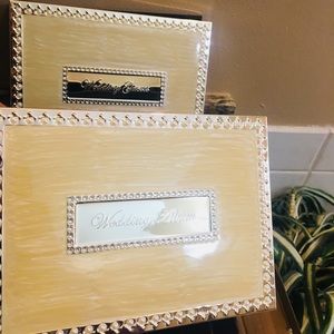 Matching Wedding Guest Book and Photo Album